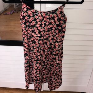 Black Floral Sundress